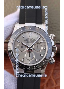 Rolex Cosmograph Daytona 116509 White Gold Original Cal.4130 Movement - 904L Steel Watch