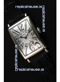 Franck Muller Long Island Ladies Replica Watch in Swiss Quartz Movement Black Strap 