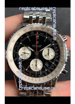 Breitling Navitimer 1 B01 Chronograph Edition 43MM - Black Dial 904L 1:1 Mirror Replica Watch