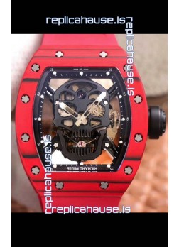 Richard Mille RM052-1 Tourbillon in RED Ceramic Casing - 1:1 Mirror Quality 