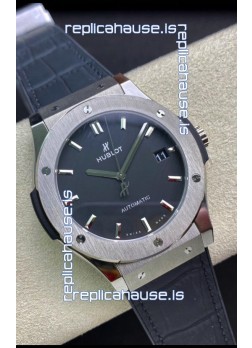 Hublot Classic Fusion 1:1 Mirror Replica Swiss Watch in 904L Steel Casing Grey Dial 42MM