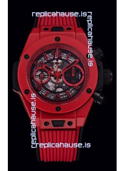 Hublot Big Bang Unico RED PVD 1:1 Mirror Edition Swiss Replica Watch 