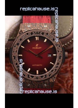 Hublot Classic Fusion Fuente Limited Edition Bronze 45MM Swiss Replica Watch 
