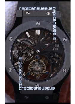 Hublot Classic Fusion Swiss Tourbillon 1:1 Mirror Replica - Ceramic Casing 45MM