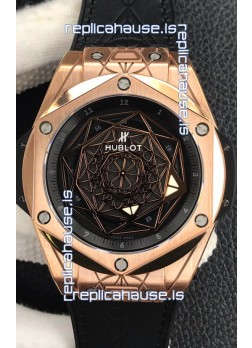 Hublot Big Bang Sang Bleu Rose Gold 1:1 Mirror Replica Edition - 45MM 