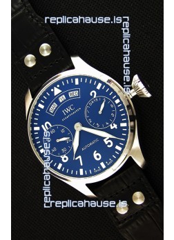 IWC Big Pilot Annual Calendar IW502702 Spitfire Blue Dial Swiss  1:1 Mirror Replica