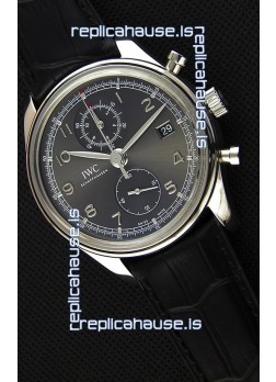 IWC Portugieser Chronograph Classic IW390302 Grey Dial Swiss Replica Watch 