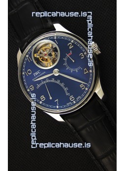 IWC Portugieser Tourbillon Mystere Retrograde Blue Dial UPDATED 2019 Version 