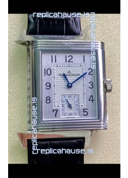 Jaeger-LeCoultre Reverso DuoFace Stainless Steel Casing Watch in Swiss Automatic Movement
