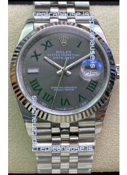 Rolex Datejust Wimbledon Cal.3235 Movement Swiss Watch - Ultimate 904L Steel 36MM