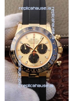 Rolex Cosmograph Daytona 116508 Yellow Gold Original Cal.4130 Movement - 904L Steel Watch