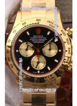 Rolex Cosmograph Daytona 116508 Yellow Gold Original Cal.4130 Movement - 904L Steel Watch