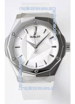 Hublot Classic Fusion Orlinski King 40MM Edition White Dial Swiss Replica Watch