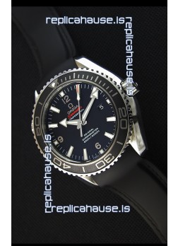 Omega Seamaster Planet Ocean Swiss Black Strap Replica 45MM 1:1 Ultimate Edition Watch 