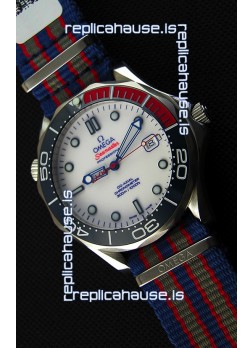 Omega Seamaster Diver 300M 007 Commander's Limited Edition Swiss 1:1 Mirror Replica Watch