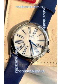 Omega De Ville Tresor Edition Swiss Quartz Watch 36MM Steel Casing White Dial