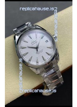 Omega Aqua Terra 150M White Dial 904L Steel Casing White Dial 1:1 Mirror Replica 41MM 