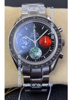 Omega Speedmaster Moon to Mars Edition Chronograph 42MM Black Dial  1:1 Mirror Replica Watch