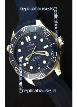 Omega Seamaster 300M Co-Axial Master Chronometer BLUE Swiss 1:1 Mirror Replica Watch 