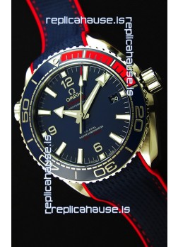 Omega Seamaster Planet Ocean Pyeong Chang 2018 Edition Swiss Replica Watch 1:1 Mirror Edition