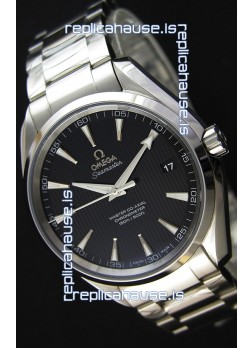 Omega Master Co-Axial Aqua Terra 150M Black Dial 1:1 Mirror Replica