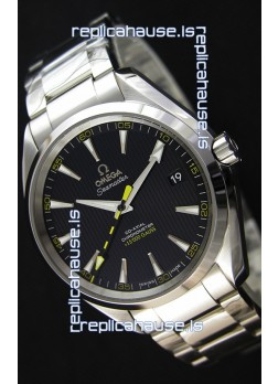 Omega Master Co-Axial Aqua Terra 15,000 Gauss Black Dial 1:1 Mirror Replica