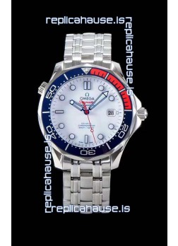 Omega Seamaster Diver 300M 007 Commander's Edition Swiss 1:1 Mirror Watch 904L Steel 