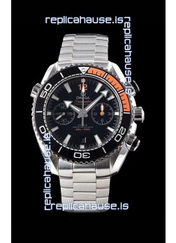 Omega Planet Ocean 600M Chronograph 904L Steel 1:1 Mirror Replica Watch 
