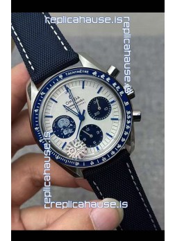 Omega Speedmaster Professional Silver Snoopy 50th Anniversary Limited Edition Swiss Replica Watch