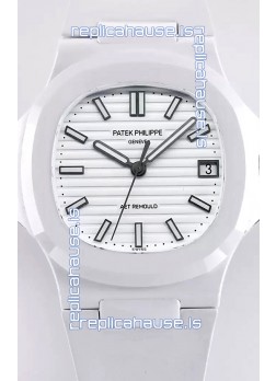 Patek Philippe Nautilus 5711 AET Remould White Edition Swiss Replica Watch 