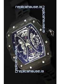 Richard Mille RM53-01 Pablo Mac Donough Black Carbon Case Swiss Replica Watch 