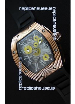 Richard Mille RM 018 Tourbillon Hommage A Boucheron Swiss Watch Yellow Gold Case