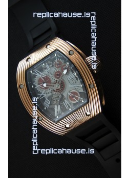 Richard Mille RM 018 Tourbillon Hommage A Boucheron Swiss Watch Rose Gold Case