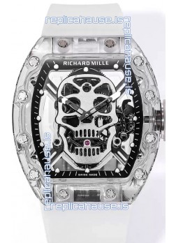 Richard Mille RM52-01 Sapphire Casing with Genuine Tourbillon Movement 1:1 Ultimate Replica