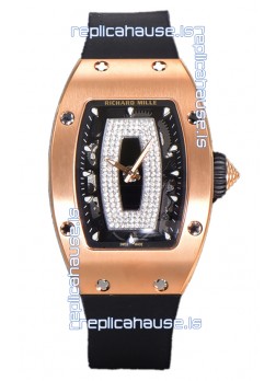 Richard Mille RM007 18K Rose Gold Automatic Superclone Swiss Replica Watch