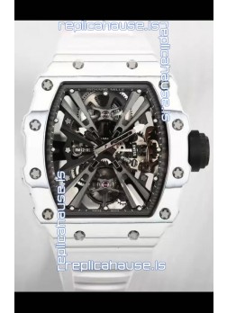 Richard Mille RM12-01 White Carbon Fiber Case Genuine Tourbillon Movement 1:1 Mirror Replica Watch