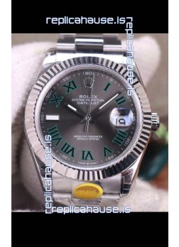 Rolex Datejust Wimbledon Cal.3235 Movement Swiss Watch - Ultimate 904L Steel 41MM