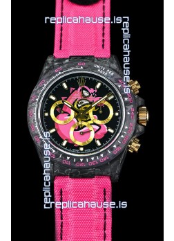 Rolex Daytona CHRONUSART Forged Cabon Casing 1:1 Mirror Replica Multicolored Dial