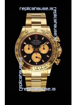 Rolex Daytona 116508 Yellow Gold Original Cal.4130 Movement - 1:1 Mirror 904L Steel Watch