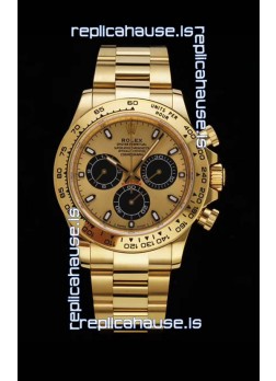 Rolex Daytona 116508 Yellow Gold Original Cal.4130 Movement - 1:1 Mirror 904L Steel Watch