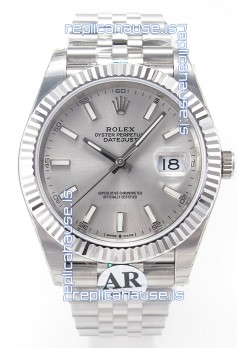 Rolex Super Clone Datejust ETA 3235 Movement 41MM 904L Steel Swiss Watch Steel Dial 
