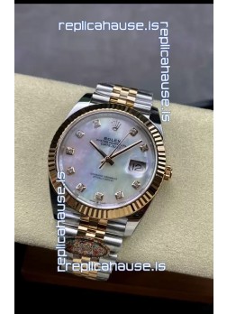 Rolex Datejust 126331 41MM ETA 3235 Swiss 1:1 Mirror Replica Watch in Rose Gold 904L Steel