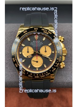 Rolex Daytona Super Clone M126518 Yellow Gold Grey Dial Original Cal.4131 Movement