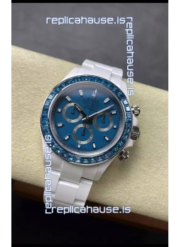 Rolex Daytona AET Remould Dark Blue Dial Full Ceramic Strap Watch in Cal.4130 Movement