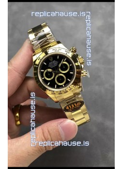 Rolex Cosmograph Daytona M126518 Yellow Gold Casing and Black Dial Original Cal.4131 Movement