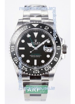 Rolex GMT Masters II Super Clone 126710GRNR "Bruce Wayne" 904L Steel Oyster Strap Swiss Replica Watch