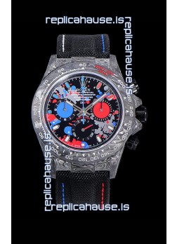 Rolex Daytona DiW Edition Multicolored Dial Edition Forged Cabon Casing 1:1 Mirror Replica