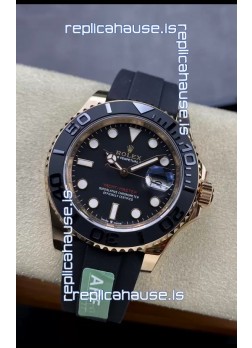 Rolex Yachtmaster m126655 Rose Gold 40MM Cal.3135 Swiss 1:1 Ultimate 904L Steel Watch