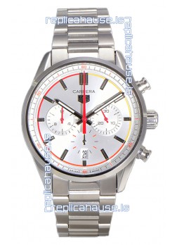 Tag Heuer Carrera Chronosprint X Swiss Quartz Replica Watch Steel Dial & Strap 