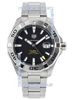 Tag Heuer Aquaracer Calibre 5 1:1 Mirror Replica Watch Black Dial 904L Steel 44MM